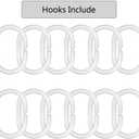 MERCHR Unique Floral Pink Shower Curtain for Bathroom Decor, Pink and Grey Daisy Flower Elegant Wildflower Design Farmhouse Shower Curtains with Hooks Set, 71 X 71 Inches