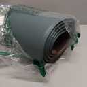 DEXI Kitchen Floor Mats Cushioned Anti Fatigue,17x29+17x59, Standing Runner Rug Waterproof, Comfort Memory Foam Padded for Front Sink Laundry Set of 2, Hunter Green