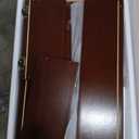 AFI Concord Twin/Full Size Platform Bed with Footboard & Storage Drawers in Walnut