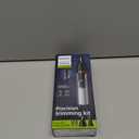 Norelco Philips Nose Trimmer 5000 for Nose, Ears, Eyebrows Trimming Kit, NT5600/62 (7.9 Inch (Pack of 1), Black, Silver)