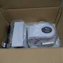 U`King DJ Lights Moving Head 8 Color 8 GOBO Stage Lighting LED Spotlight by DMX and Sound Activated Control for Wedding DJ Disco Parties Church Live Show Bar (White-1 Piece)