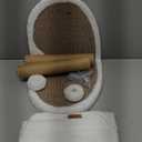 Cat Wall Furniture Wall Cat Shelves White Flannel Hammock Easy Installation Space Saving for Sleeping Lounging