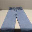 Sidefeel Women's Wide Leg Jeans High Waisted Straight Leg Stretchy Jeans Tummy Control Trendy Loose Ankle Denim Pants Sky Blue Size 6