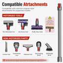 Extension Wand Compatible for Dyson V15 V15s V11 V10 V8 V7 (Not for Slim)