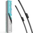 2-Piece Windshield Wipers For Audi A4 2009-2024 /A4 Allroad 2017-2023 /Q3 2015-2025/Q5 2009-2025 BMW X2 2024-2025 Replacement For All-season Front Wiper Blades Set