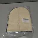 ZOORON 1&2 Unisex Thick Knitted Beanie for Men Women Cuffed Plain Hat Winter Slouchy Ski Beanies (Beige)