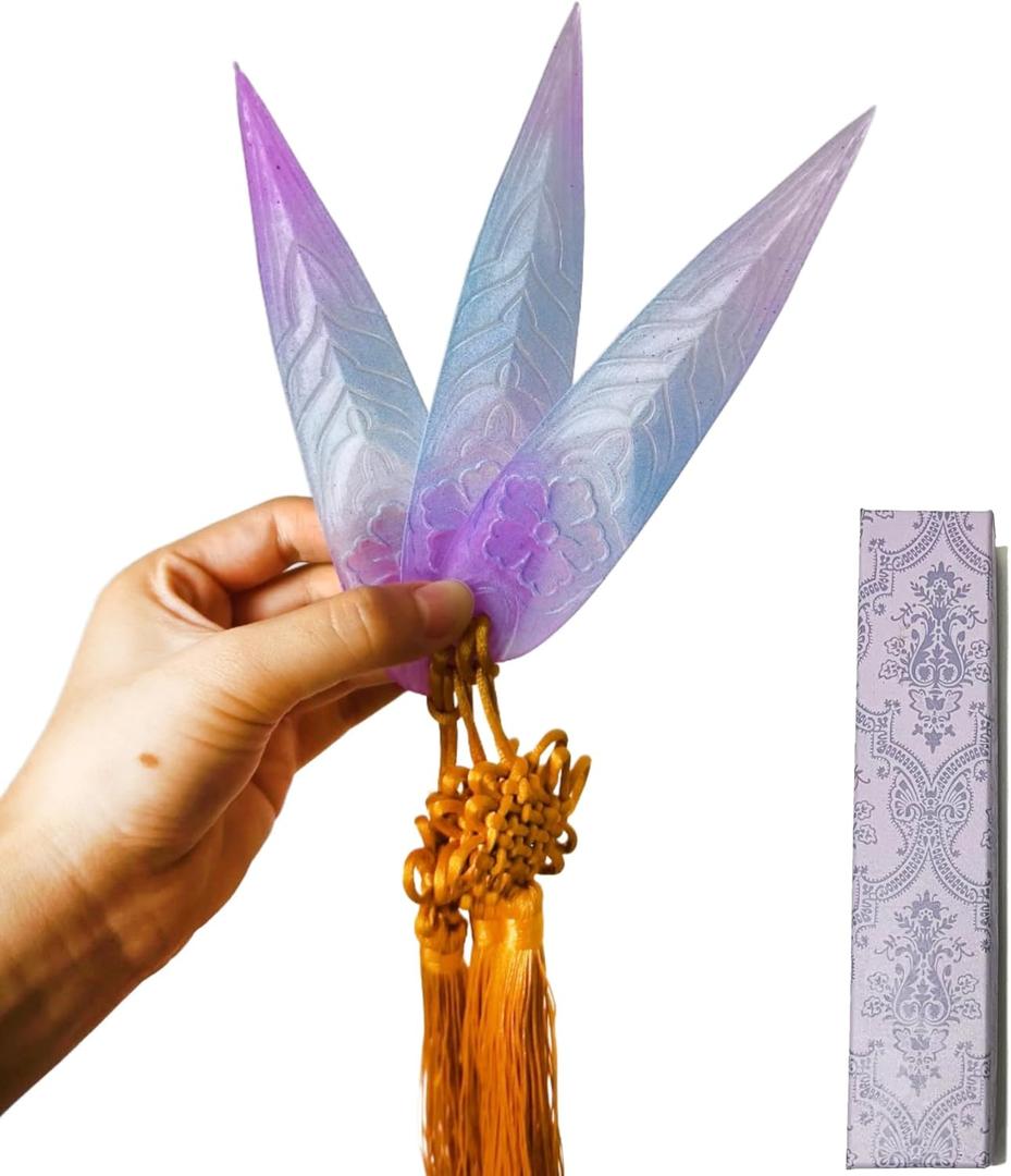 K Pop Dagger for Zoey's Costume Props - 3 Pack 3D Printed Halloween Darts Props Accessories for Women Gifts Role Play - Anime Cosplay Merch Party Toys