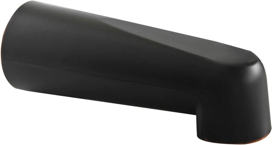SENTO Slip On Oil Bronze Universal Heavy Durable Metal Bathroom Tub Spout Without Diverter, Heavy Duty Metal Bathtub Faucet Without Shower Diverter - 7 Inches 1/2" Copper Pipe, Oil-Rubbed Bronze