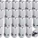 Set of 24 M14x1.5 Lug Nuts Comptible with Replacing Silverado Tahoe Suburban Tahoe Sururban Escalade Xt6 Xt5, 7/ 8 Hex 1.77-Inch OEM Factory Style Large Acorn Socket Lug Nuts