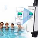 Salt Cell Chlorine Generator Replacement Fit for Pentair Intellichlor IC40 (Replaces 520555) - 40K Gallon Saltwater Chlorinator System for Inground Pools - Pool Chlorine Generator