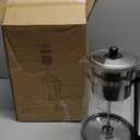 KIDISLE Percolator Coffee Pot Electric Coffee Maker, Brews 2–10 Cups, Auto Keep Warm, Stainless Steel Basket, Borosilicate Glass, Easy-Pour Spout, Cool-Touch Handle