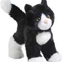 Douglas Snippy Black & White Cat Plush Stuffed Animal