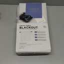 INOVADAY 100% Blackout Curtains for Bedroom, Black Out Curtains 96 Inch Long, Clip Rings Linen Blackout Drapes, Thermal Insulated Room Darkening for Living Room, 2 Panels - Beige,W50xL96