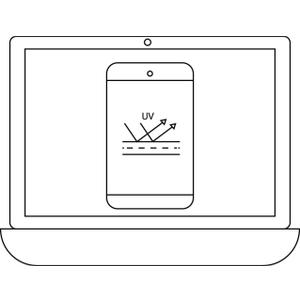Lap Top Sunshade 16" 2 Pack