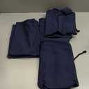Boat Fender Covers| Black & Navy Blue | 1, 2 & 4-Pack | Polyester (4-Pack, Navy Blue, 6 x 18)
