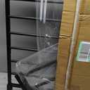 29.5-40.5" Baby Gate for Stairs, Dog Gate for Doorways, Walk Thru Auto Close Metal Baby Safety Gate for The House, Stairs and Doorways, Child Gate Pressure Mounted, Pet Gate for Dog Indoor - Black