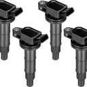 BDFHYK Ignition Coil UF333 Compatible with Compatible with Toyota Camry 2002 2003 2004 2005 Toyota RAV4 2007-2008 Toyota Corolla Scion tC xB Toyota Coil Pack Lexus Coil for Scion 2.4L C1330, Set of 4