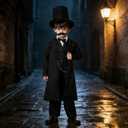 Colorful House Lincoln costume for kids,Celebrating American History,for Learning and Play, 15-17Y