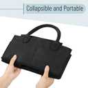 Mr. Pen- Baby Diaper Caddy Organizer, Black, Medium, Nursery Storage Bin and Car Organizer for Diapers and Baby Wipes