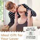 3 x Romantic Valentine's Day Birthday Gifts for Him Her, Anniversary Wedding Gifts for Wife, Husband - You Are The Best Thing Blocks Puzzle Decorative Plaque, I Love You Gift for Boyfriend Girlfriend