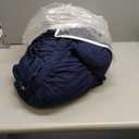 Turquoize 4 Piece Sofa Covers for 3 Cushion Couch Sofa Slipcover Soft Couch Cover for Dogs Washable Furniture Cover with 3 Individual Large Cushion Covers Feature Fabric (Large Sofa, Navy)