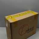 ENKEZI Small Mid Century Acacia Night Stand with Drawer Dresser, Handcrafted Small Nightstand, Space-Saving Bedroom Side Tables with Acrylic Coating, No Visible Nails 12"D x 16"W x 20"H