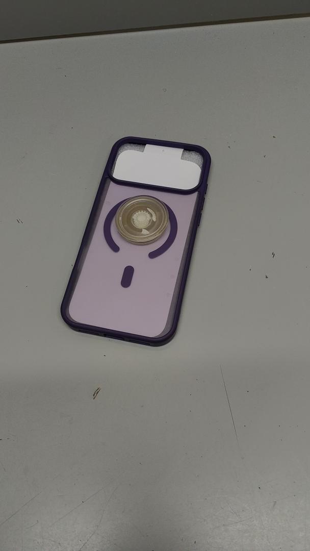 SUPFINE Magnetic for iPhone 17 pro Case (Compatible with MagSafe)(Military Grade Drop Protection) Translucent Matte Shockproof with Anti-Fingerprint Phone Cover 2025,Purple