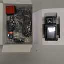 4K 3 Channel Dash Cam with 64GB Card, 4K+1080P+1440P Dash Cam Front and Rear Inside, Dash Camera for Cars with Motion Detection, 24H Parking Mode, Super Night Vision, Loop Recording