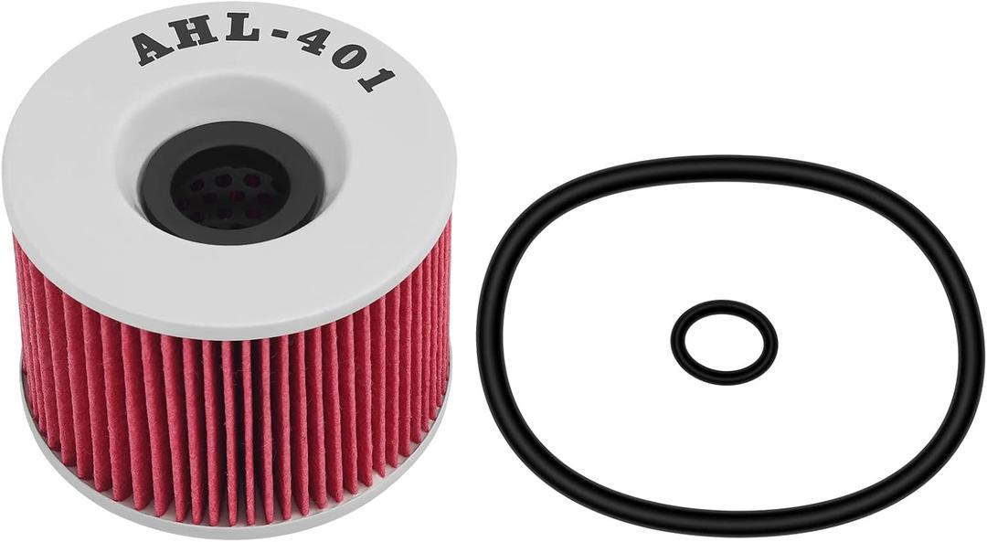 AHL Oil Filter 16099-003 Compatible with Kawasaki ZX750 F1,F2,F3 ZX750 A1-A5,A2L Unitrack ZX750 E1,E2 Turbo ZX750 G2,G3 ZX750 H2 ZL900 A1,A2 Eliminator ZX900 A1-A12 Ninja,1pc