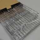 Cooling Rack for Baking 3 Tiers, 16" x 10" Cookie Cooling Wire Rack Stackable Collapsible Nonstick, Stainless Steel Baking Cooking Cooling Racks with Optimum Air Flow, Silver