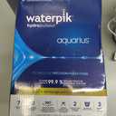 Waterpik Aquarius Water Flosser For Teeth Cleaning, Gums, Braces, Dental Care, Electric Power With 10 Settings, 7 Tips For Multiple Users And Needs, ADA Accepted, White WP-660