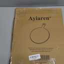 Acacia Wood Cutting Board with Handle Wooden Chopping Board Round Cutting Boards for Kitchen Decor Large Charcuterie Board Tray Teak Meat Cheese Board Bread Serving Platter Butcher Block Pizza Board (16"L x 12"W)