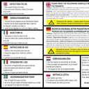 Magnetpro Rectangular Magnets 80 LBS Force Size 2.36" x 0.53" x 0.20" Black Epoxy Coating Rust Resistance, Suitable for Outdoor Area, Household and Industrial Pot Magnet with Screws Pack of 8