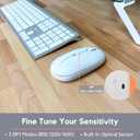 X9 2.4G Wireless Mouse - Quiet and Comfortable Computer Mouse with USB Receiver and 3 Adjustable Levels - Cordless Mouse Wireless Mice for Windows Mac PC Notebook Chromebook