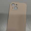 Miracase Compatible with iPhone 15 Case, [Soft Anti-Scratch Microfiber Lining], Liquid Silicone Case Gel Rubber Shockproof Drop Protection Phone Case for iPhone 15, Sand