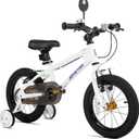 JOYSTAR Lomand 14 16 18 20 Inch Kids Bike with Training Wheels, BMX Style Kids Bicycle for Toddlers Boys Girls Ages 3-12, Dual V-Brake, Adjustable Seat, Multiple Colors