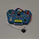 Toddler Toys LED Busy Board,Montessori Toy for 1-3 Year Old, Kids Sensory Board, Light Switches Preschool Learning Activities Travel Toy for 1 2 3 4 Boys Girls Birthday