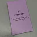 Diamond Art Trays with Lids, Multi-Color Partitioned Diamond Painting Tray, Suitable for 9D Diamond Dots, Silky Rose