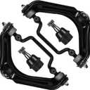 Front Suspension Upper Control Arms + Lower Ball Joint Kit for Ford Explorer & for Mercury Mountaineer 2002-2005, for Lincoln Aviator 2003-2005 K620224 K620225 K8695 (4Pcs)