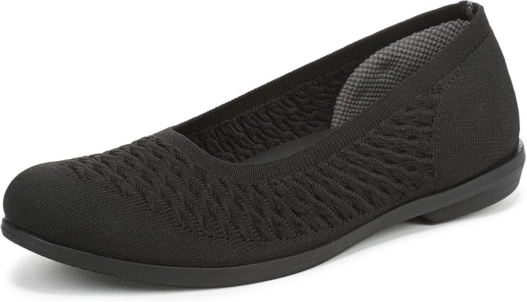 LifeStride Women's Khloe (10 Wide, Black)