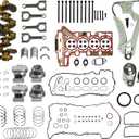 Engine Rebuild Overhaul Kit with Crankshaft,Timing Chain Kit, Connecting Rods & Pistons Kit with Bearing Set Fit for BMW N20 N26 125i 320i 328i 428i 528i X1 X3 Z4 F30 F10 F25 E89 2.0T 2.0L 2009-2018