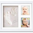 Little Hippo Baby Footprint Kit & Keepsake | Baby Handprint Kit | Baby Hand and Footprint Kit (Alpine White, Standard)