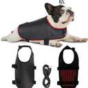 Red Light Ther/apy Back Belt for Dogs and Cats, Wireless Wearable Design with 3 Light Modes and 15-Min Auto Shutoff for Pet Back Care