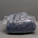 100% Cotton Muslin Blanket Queen 90" x 90", 6 Layers Breathable and Lightweight Cotton Throw Blanket for Bed, Soft Quilt Bedspread Coverlet, Gauze Blanket for Adults All Season, Blue (05 - Dark Blue)