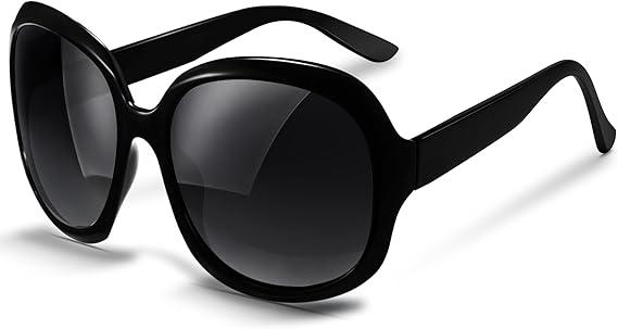 miyya Bug Eye Oversized Polarized Sunglasses Womens, Trendy Retro Sun Glasses for Women 2025, Oversized UV Protection Shades