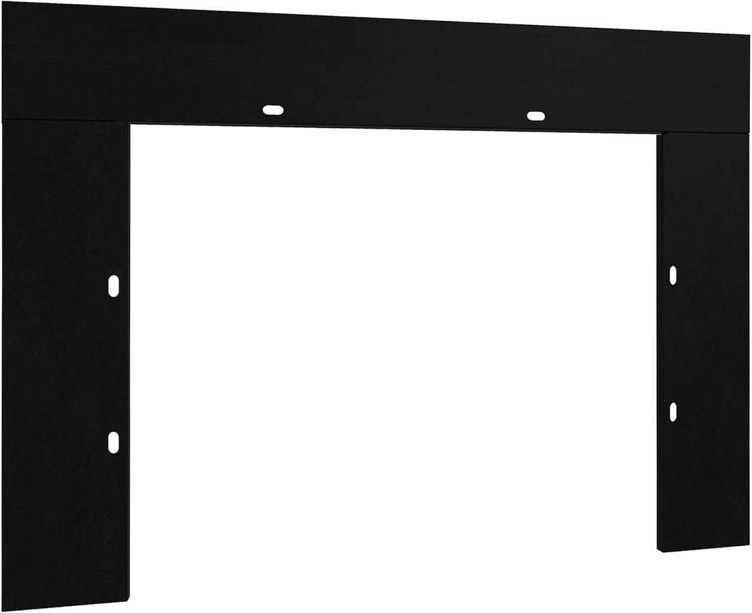 Electric Fireplace Insert Trim Kit for 30" W x 25" HBlack, for ASIN B0D9GDGD1Q