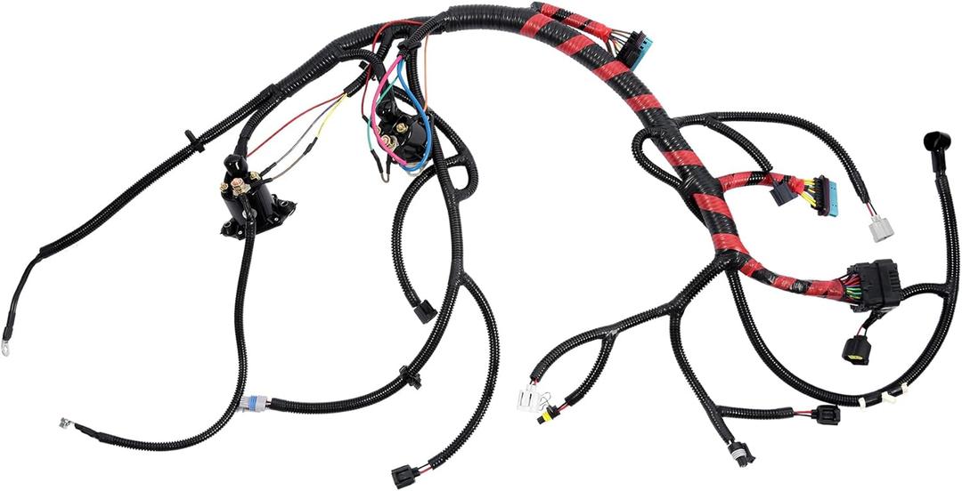 Engine Wiring Harness 7.3 L, Compatible with 2002 2003 Ford F250 F350 F450 F550 Super Duty, Excursion, F81Z-12B637-FA, F81Z12B637FA, Stand Alone Wire Harness, Standalone Wiring Harness
