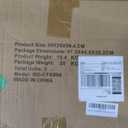 AGDULL Nightstands/Beside Table Set of 2 with Charging Station, End Table with Diamond Handle and Rattan-Style Drawer, Rustic Brown