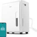 Midea 5,500 Sq. Ft Dehumidifier for Basement, 60 Pint dehumidifier with pump, APP & Alexa Smart Control, 2.64 Gallon Water Tank, Intelligent Humidity Control, Ideal for Home, Basement, Garage
