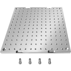 10" x 10" x 1/2" MIC 6 Aluminum Fixture / Sacrificial Plate, Mini Pallet